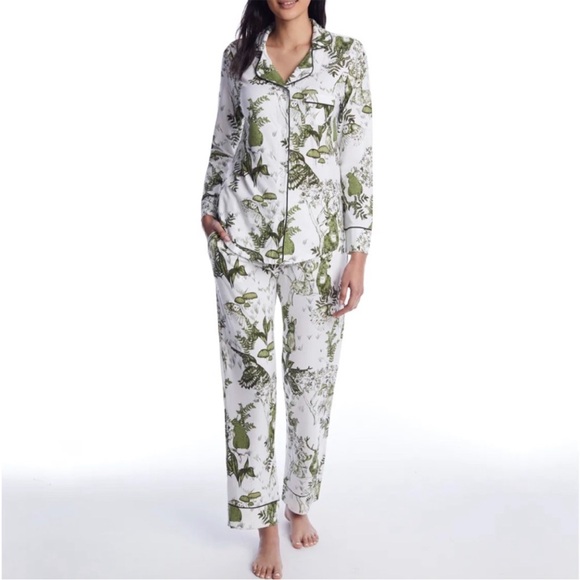 The Cat's Pajamas Other - The Cat's Pajamas WOODSIDE Owl Deer Rabbit Size Medium SET Pima Cotton